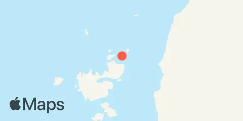 Plassering av Syowa Antarctica