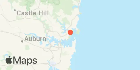 Sydney Port Jackson Location