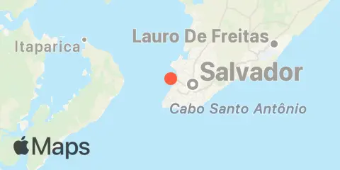 Placering af Salvador USCGS