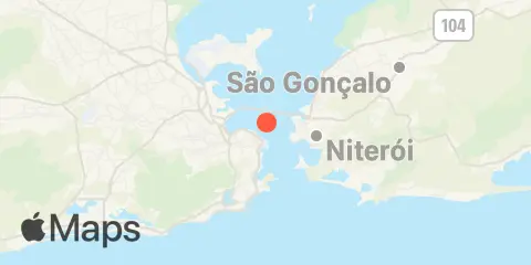 Placering af Ilha Fiscal RJ