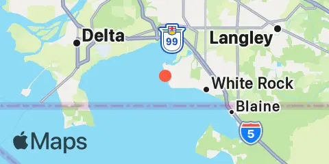 Crescent Beach Location