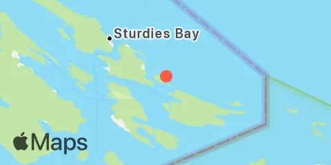 Samuel Island Location