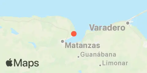 Locatie van Matanzas