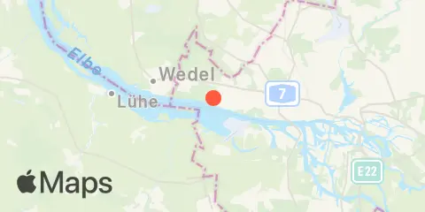 Hamburg, Blankenese, Elbe, Unterfeuer Location