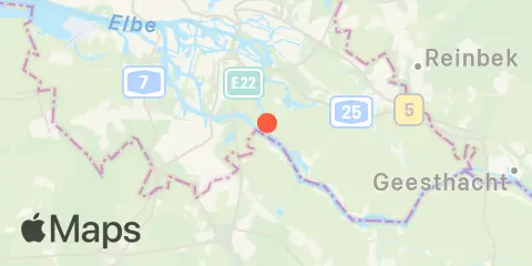 Hamburg, Bunthaus, Elbe Location