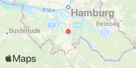Hamburg, Harburg, Elbe, Schleuse Location