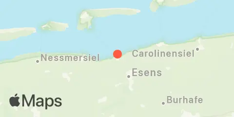 Bensersiel Location