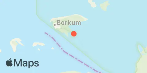 Borkum, Fischerbalje Location