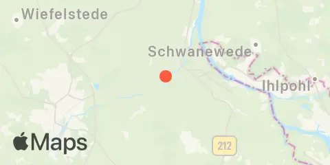 Buttelerhörne, Hunte Location