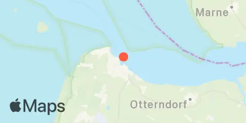 Cuxhaven, Steubenhöft, Elbe Location