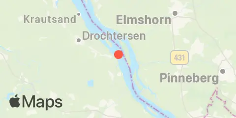 Grauerort, Elbe, Reede Location