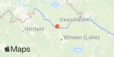 Ilmenau-Sperrwerk, Außenpegel Location
