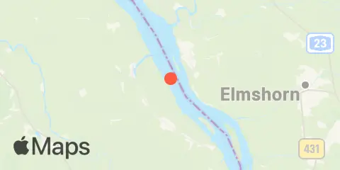 Krautsand, Elbe, Reede Location