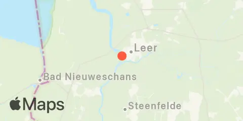 Leerort, Ems Location