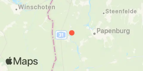 Rhede, Ems Location
