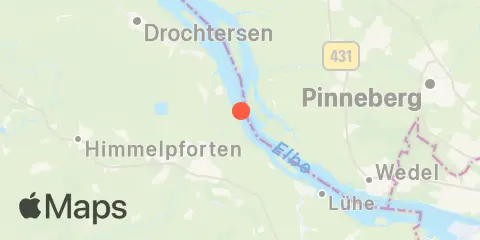 Stadersand, Schwinge Location