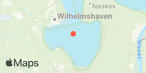Arngast, Leuchtturm Location
