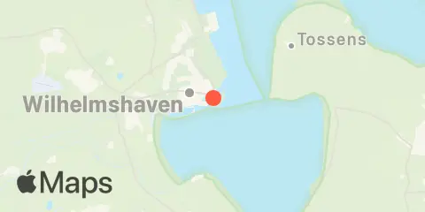 Wilhelmshaven, Alter Vorhafen Location