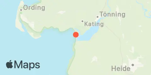 Eider-Sperrwerk, Außenpegel Location