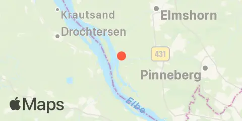 Pinnau-Sperrwerk, Binnenpegel Location