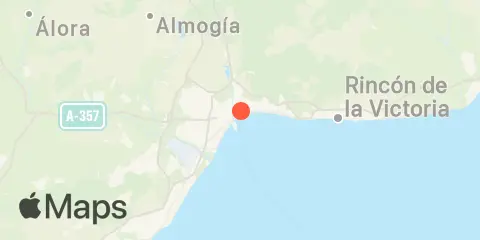 Locatie van Malaga