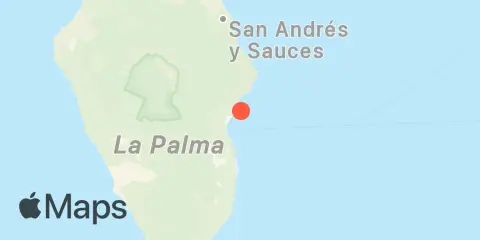 Locatie van S Cruz D Palma