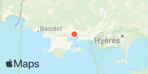 Toulon 的位置