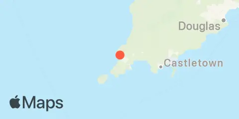 Port Eri Isle of Man Location
