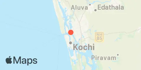 Placering af Cochin