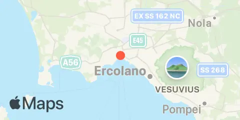 Placering af Napoli
