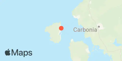 Placering af Carloforte
