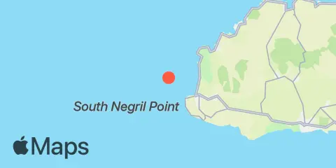 South Negril Point Location