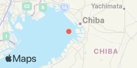 Chiba (千葉) Location