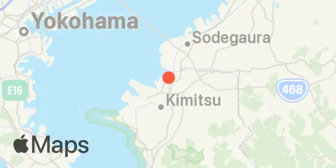 Kisarazu (木更津) Location