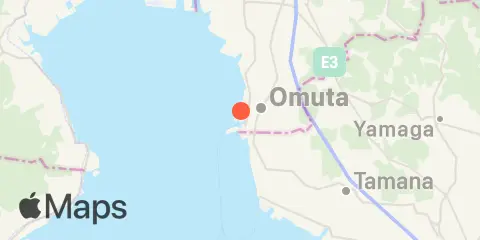 Omuta (大牟田) Location