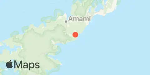 Placering af Amami (奄美)