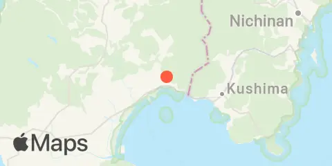 Shibushi (志布志) Location