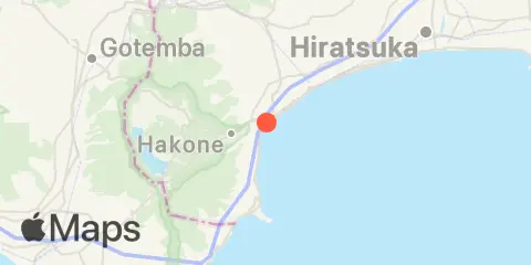 Odawara (小田原) Location