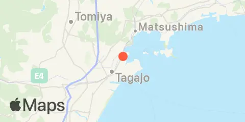 Shiogama (塩釜) Location
