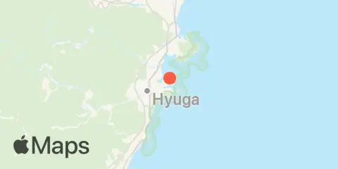 Plassering av Hosojima (細島)