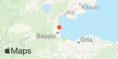 Beppu (別府) Location