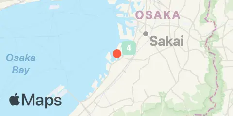 Izumiotsu (泉大津) Location