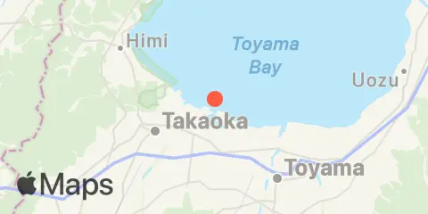 Shinminato (新湊) Location