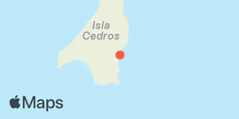 Isla de Cedros Location