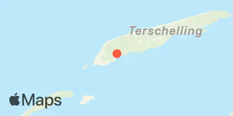 Terschelling, west Location