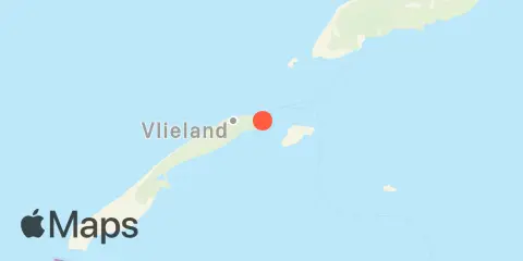 Vlieland, haven Location