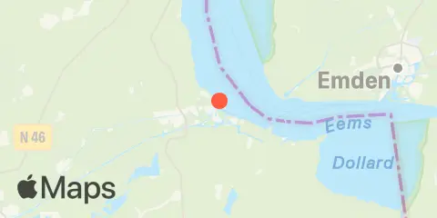Delfzijl Location