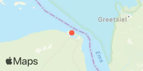 Eemshaven, haven Location