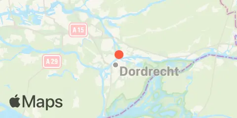 Dordrecht Oude Maas, Beneden Merwede Location
