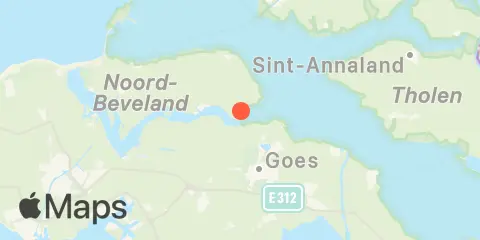 Kats, Zandkreeksluis Location